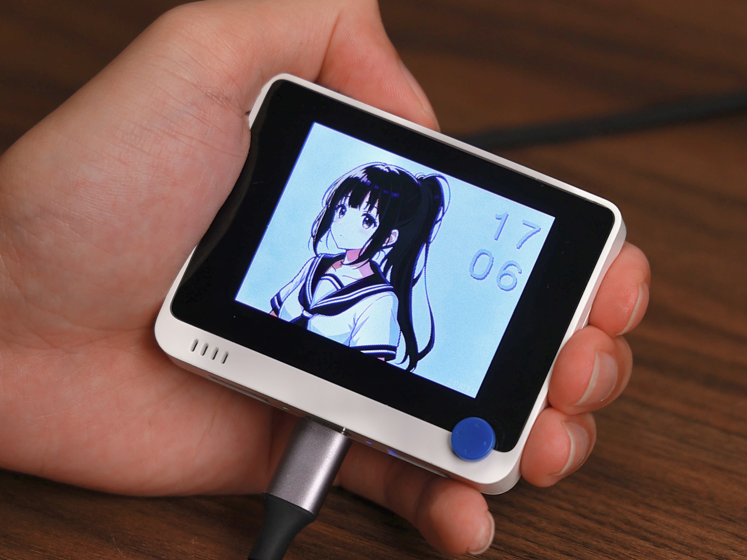 Anime Desktop Clock