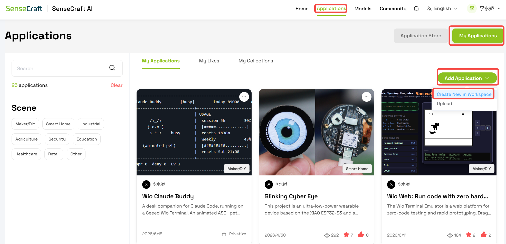 Create New App