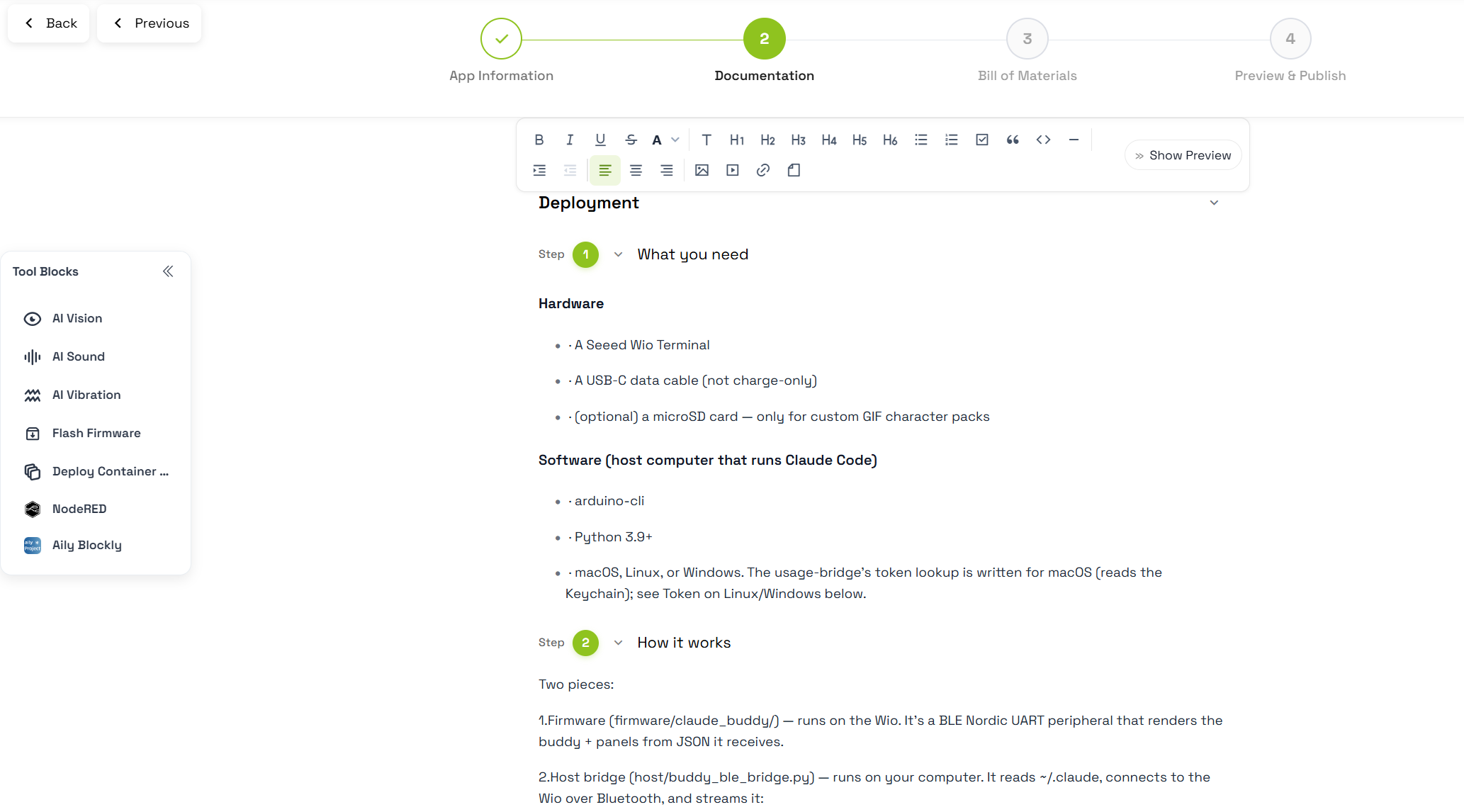 project-doc-interface