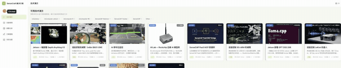 设备管理 → 嵌入式 → reCamera Pro,展开后可填写地址与 ADB 端口