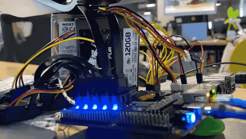 M.2 M Key to SATA Converter (2 Stacked Ports) - Suitable for