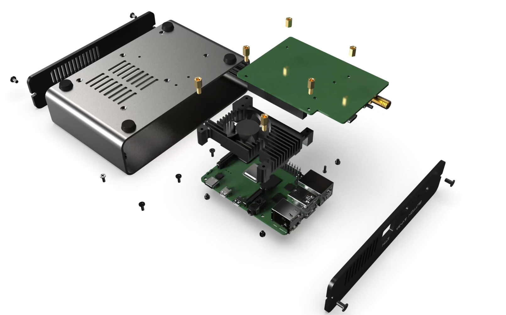 SenseCAP M1 Indoor Gateway Back View