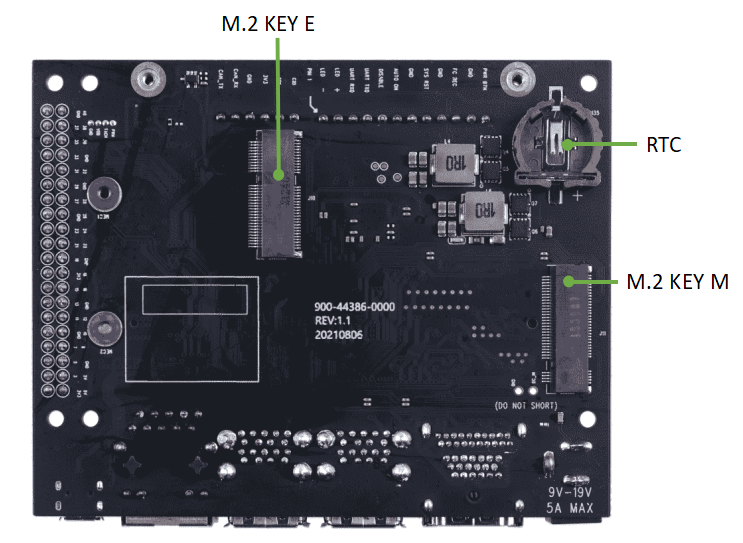 A206 Carrier Board for Jetson Nano/Xavier NX/TX2 NX with compact 