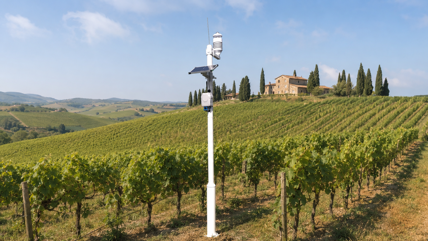 Precision Weather Monitoring for High-Value Vineyards