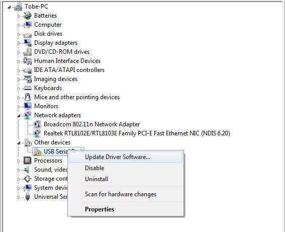 usb serial controller d drivers