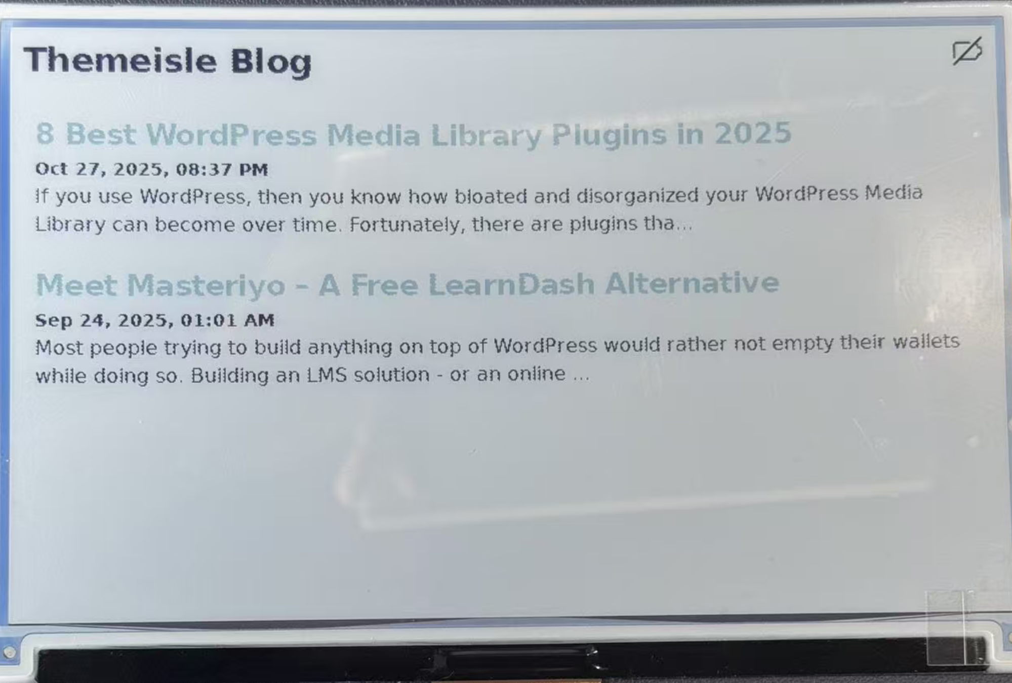 7.3-Inch ePaper Display