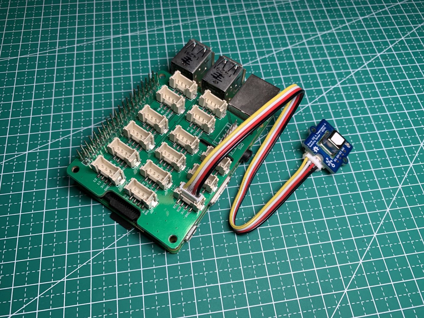 SCD41_Industrial IoT Wireless CO2 Temperature Humidity Sensor