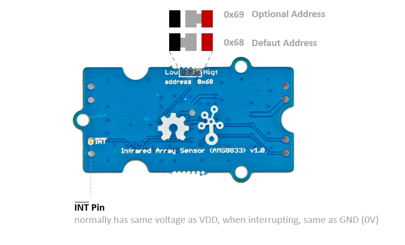 D??tection pr??cise de la temp??rature avec capteur thermique infrarouge  AMG8833