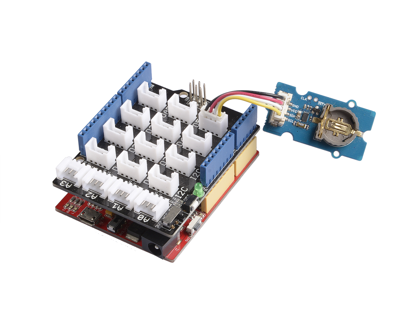 DS1307 RTC I2C Real Time Clock Module With Battery – For Arduino, AVR, PIC, 51, ARM