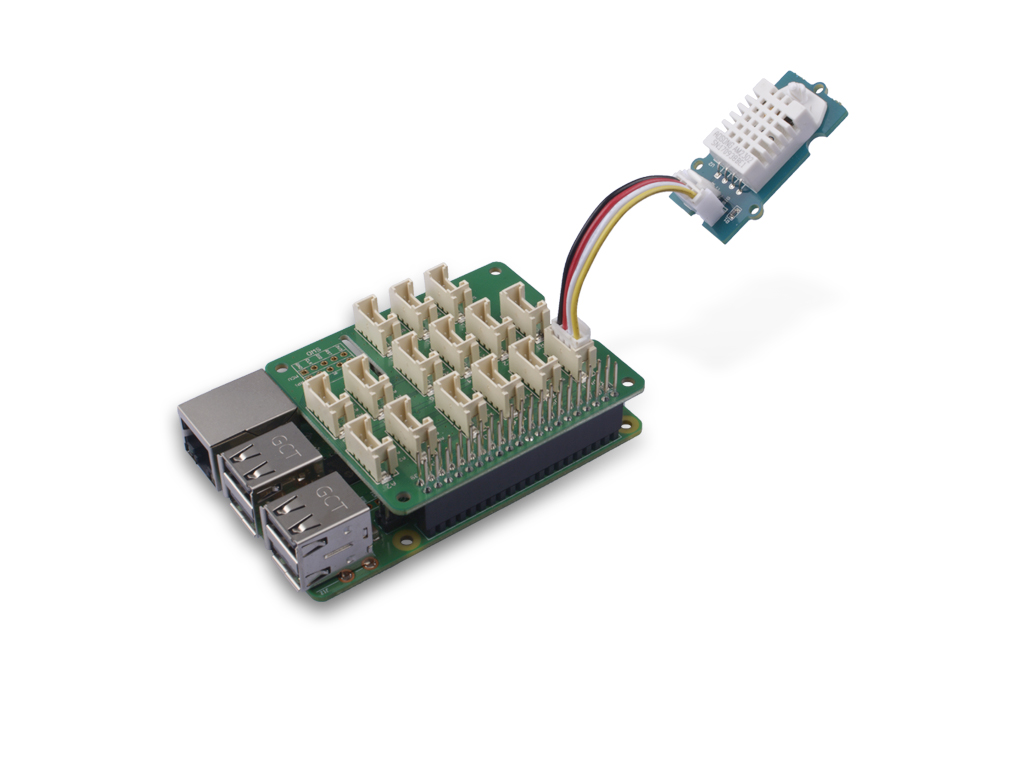 Raspberry Pi temperature & humidity measurement 