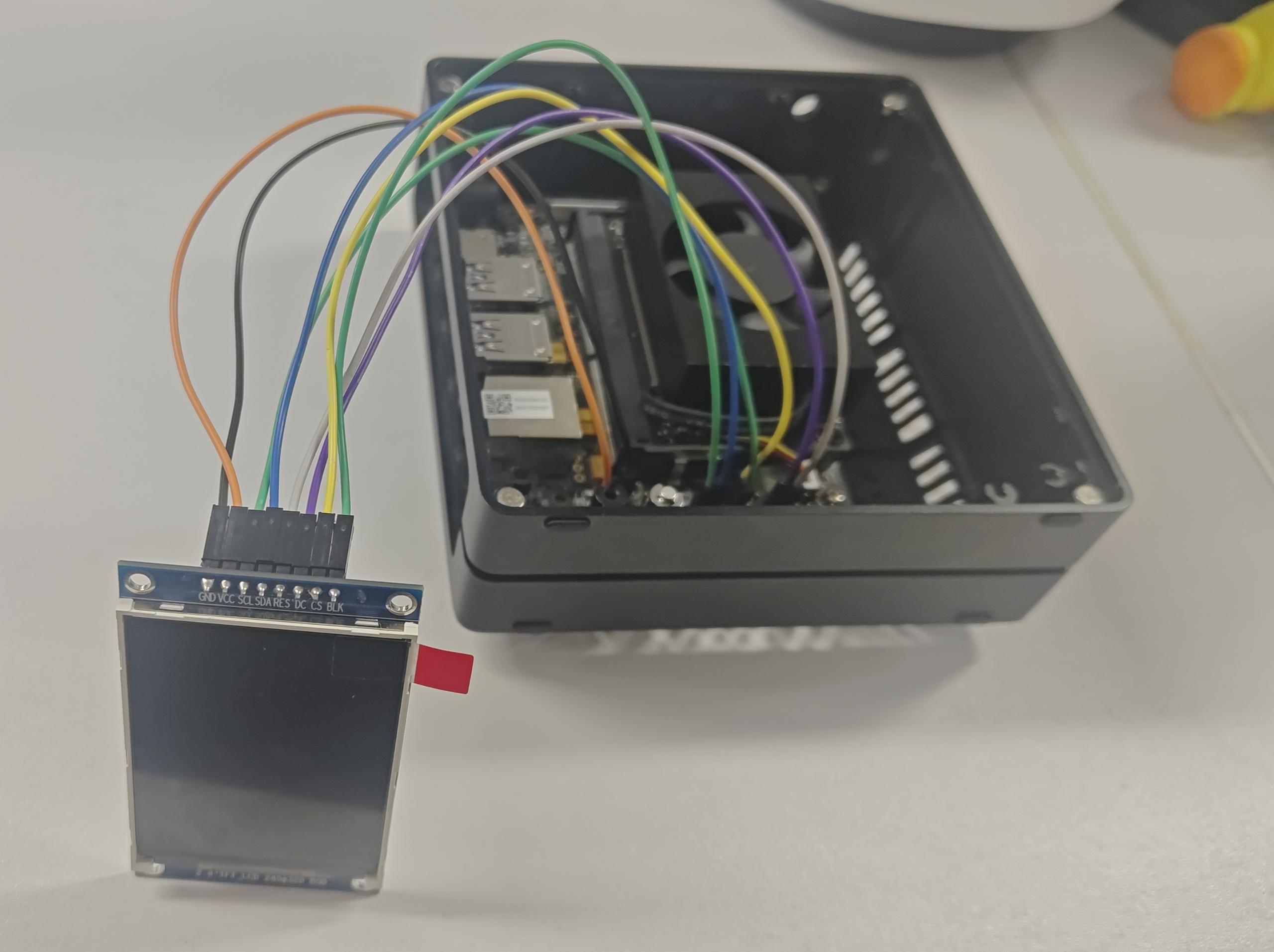 ST7789 SPI display wiring
