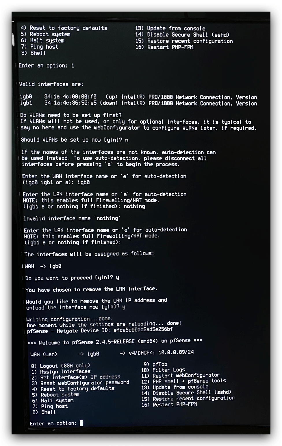 pfsense raspberry pi 4 8gb