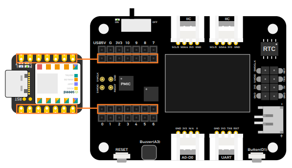 Seeeduino xiao схема