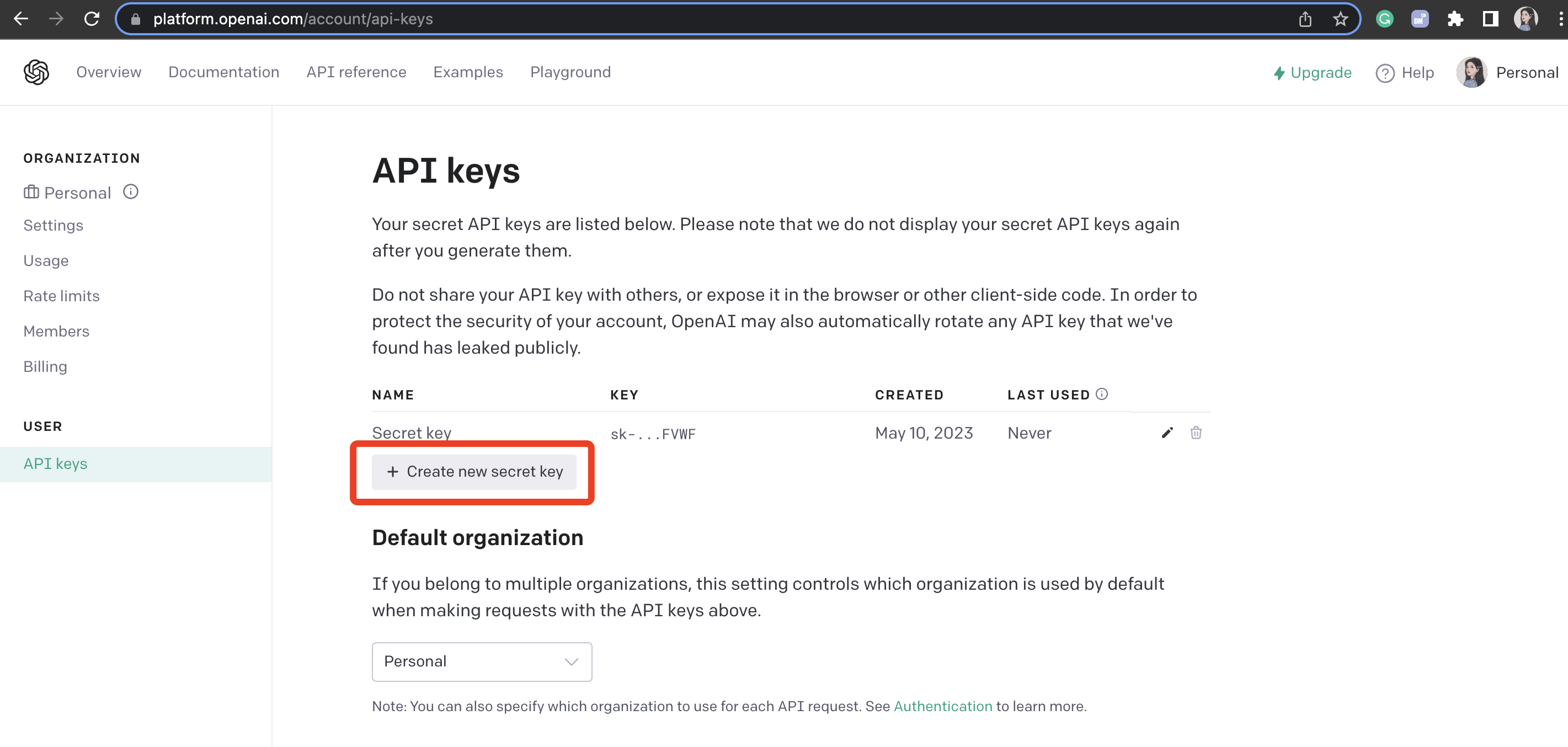 How To Set The API Key | Seeed Studio Wiki