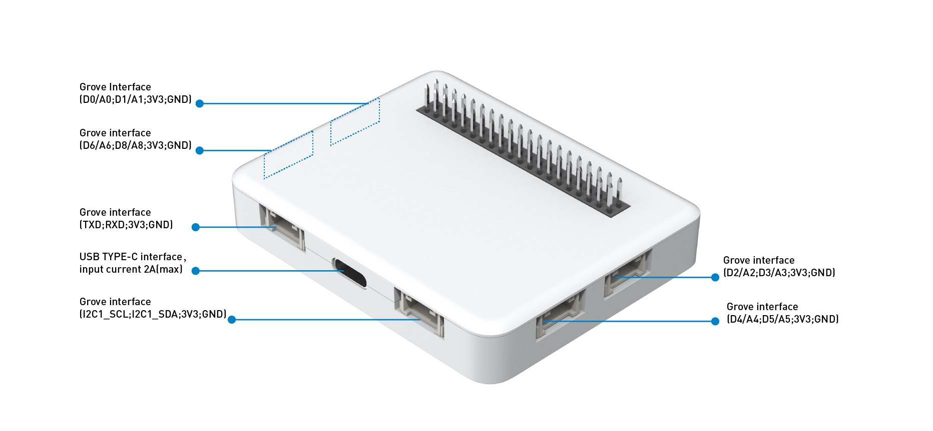 Wio-Terminal-Battery-Chassis