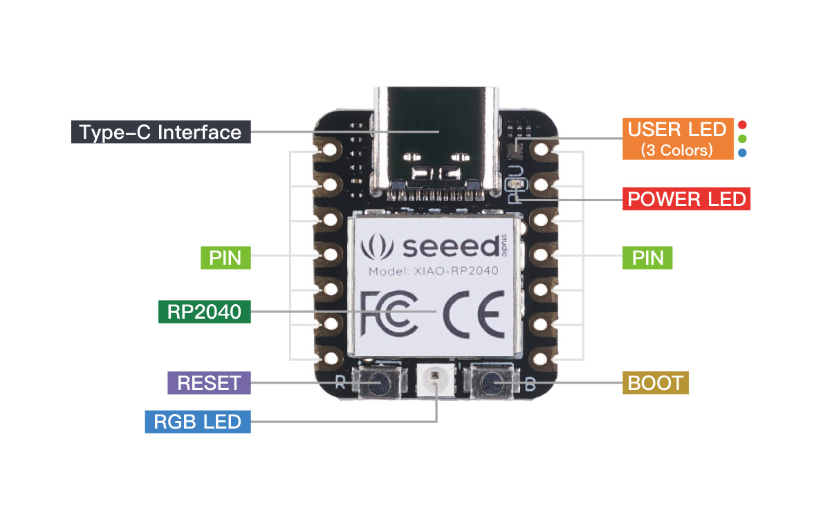 Seeed Xiao Rp Supports Arduino Micropython And Circuitpython