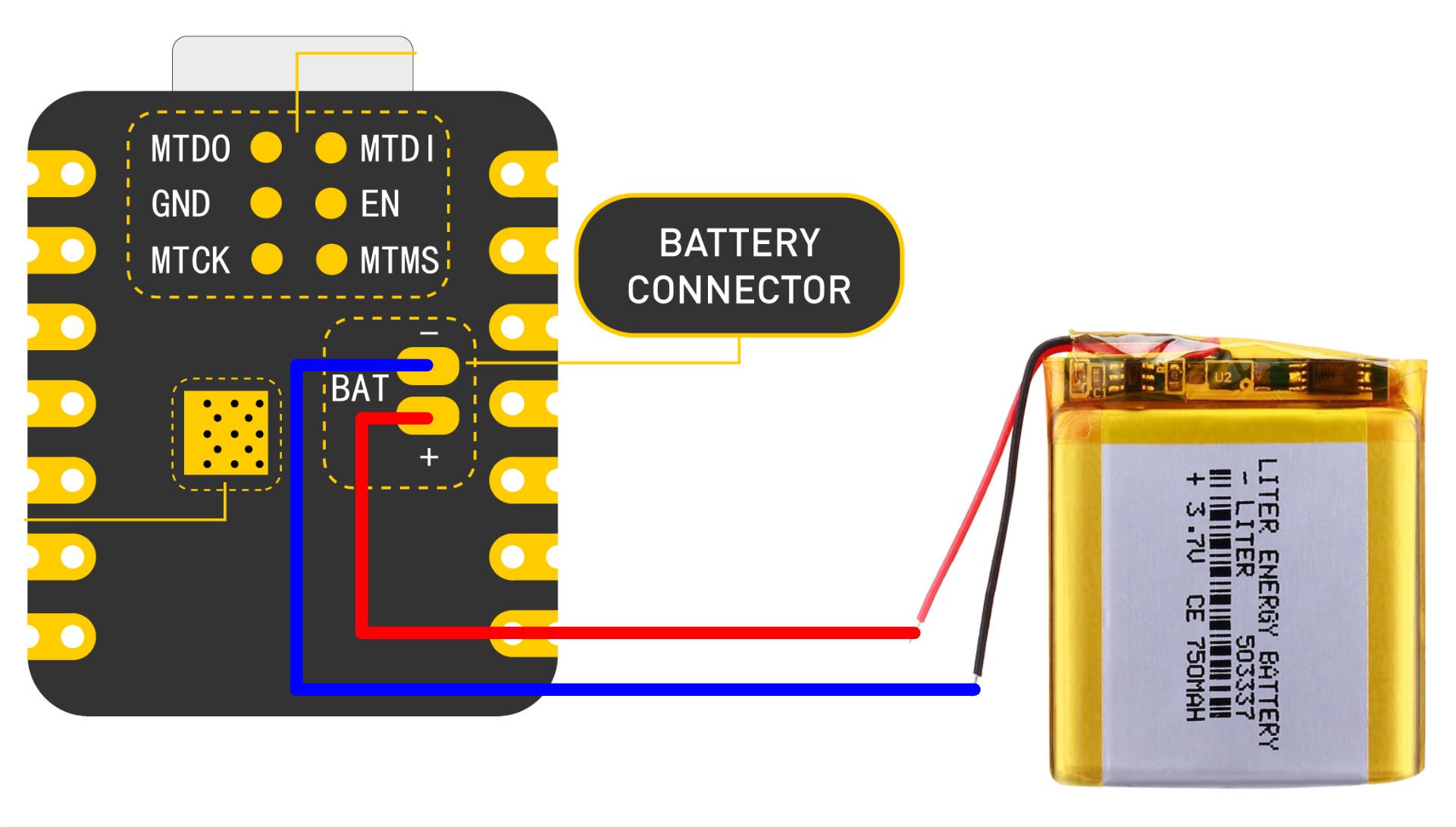 Esp32 Battery Splitter Schematic IXDVUA Esp32 Battery Splitter Schematic IXDVUA