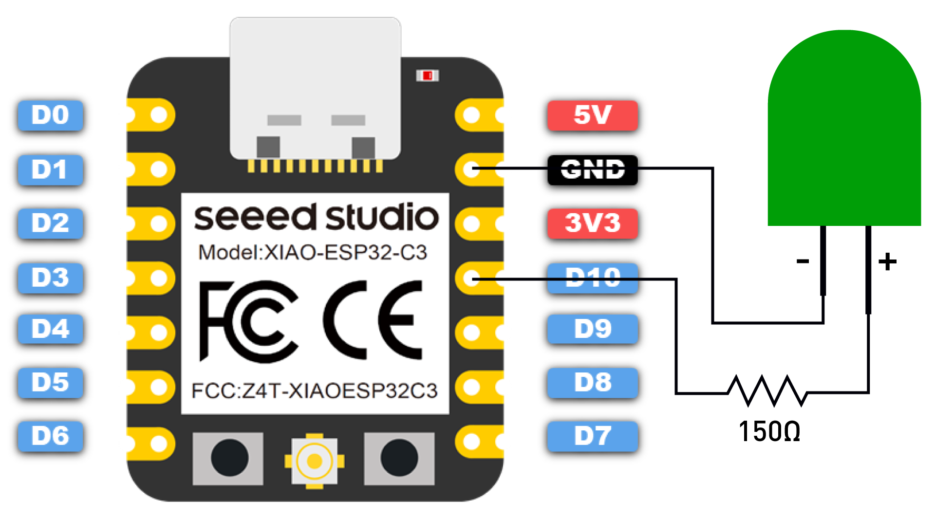 Seeed Studio XIAO ESP32C3 Download