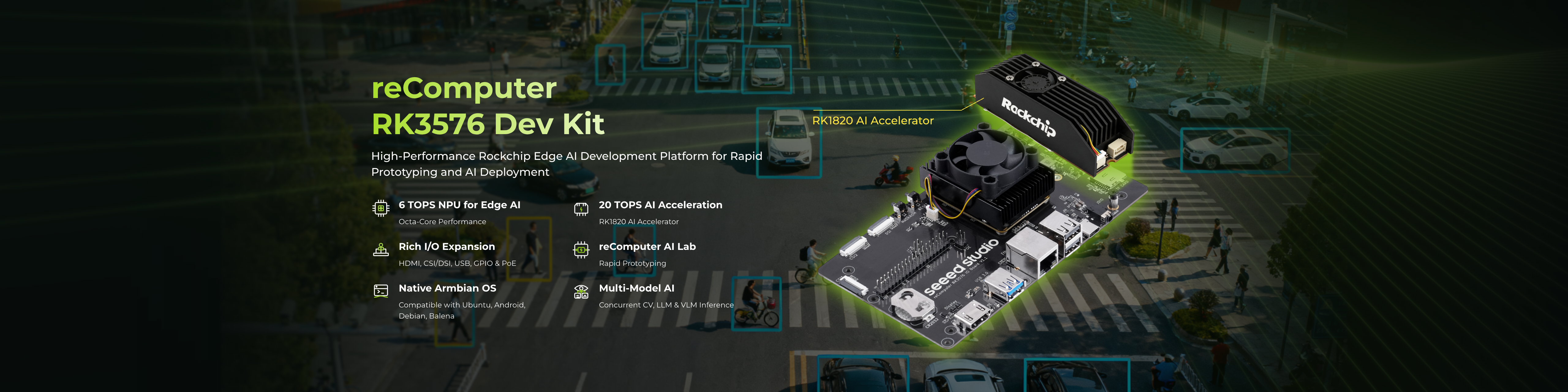 reComputer RK3576 Module Dev Kit