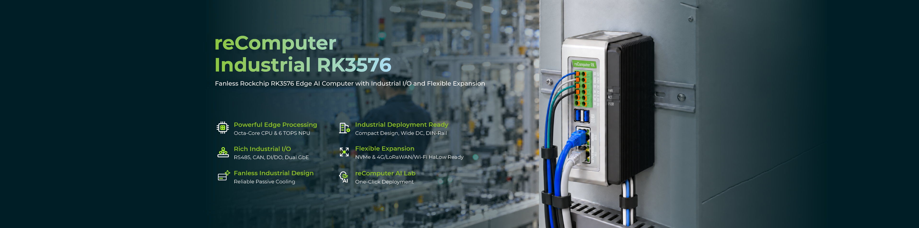 reComputer Industrial RK3576