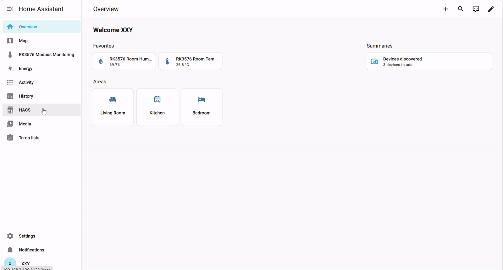 Descargar Catppuccin Theme con HACS