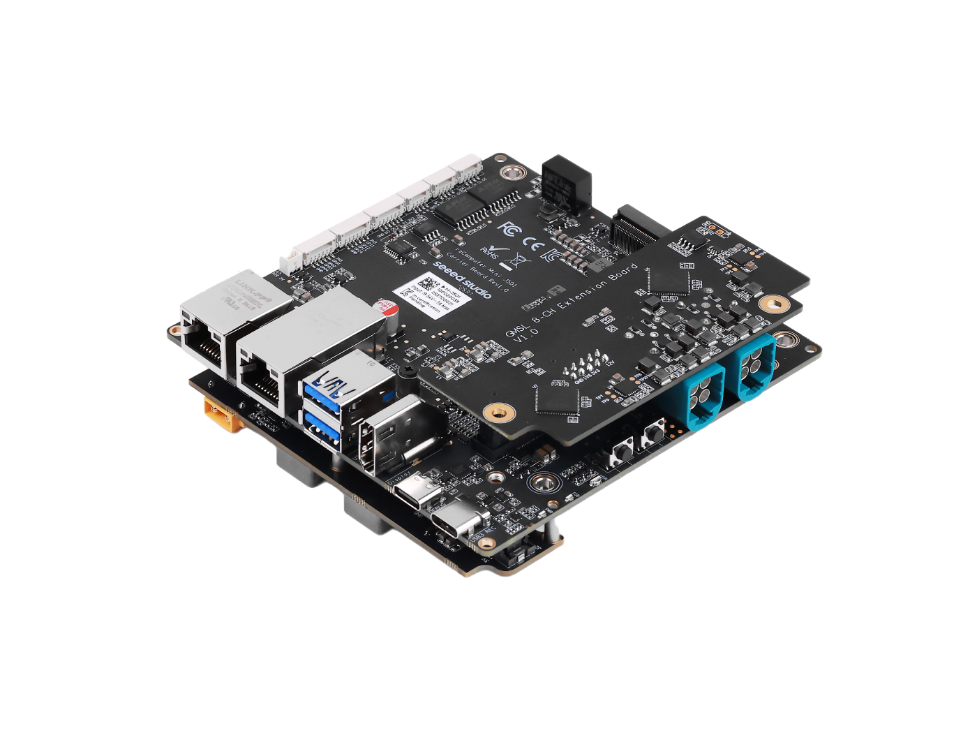 适用于 Jetson AGX Orin 的 reComputer Mini J501 载板