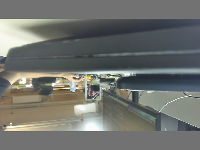 Encuadre del área de entrega por reCamera PoE, sin nada colocado delante de ella