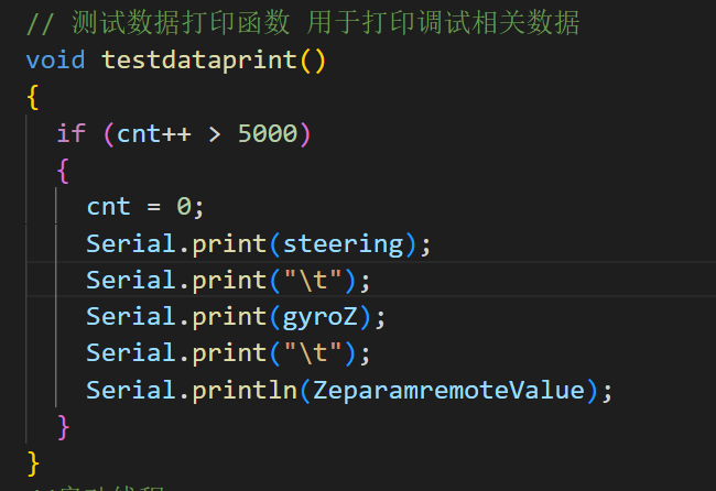 PID parameter debugging step 1