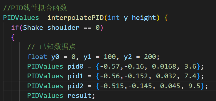 PID parameter debugging step 2
