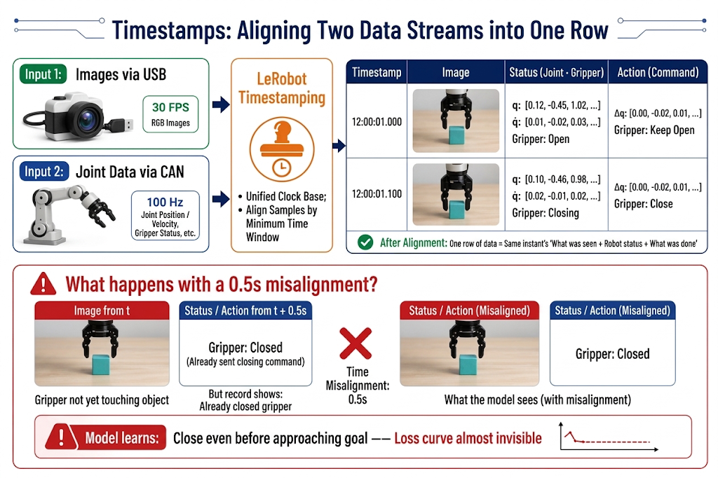 Timestamps and synchronization