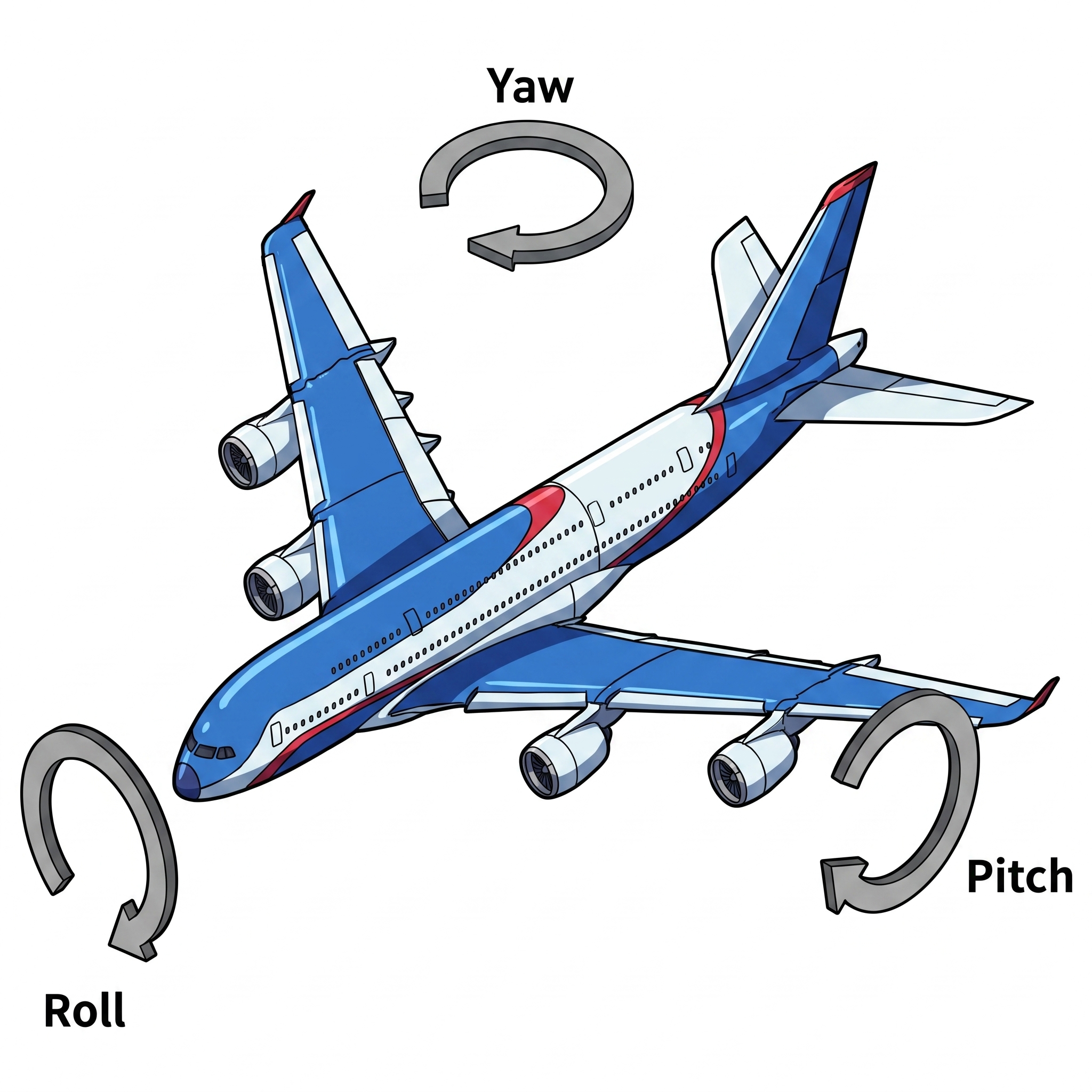 Roll, pitch, yaw