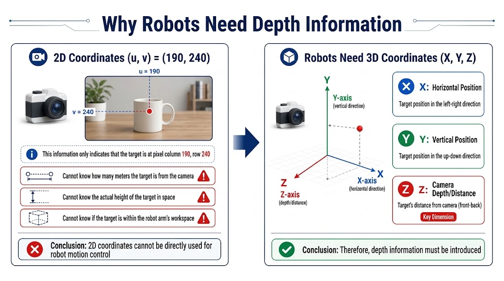 Why robots need depth information