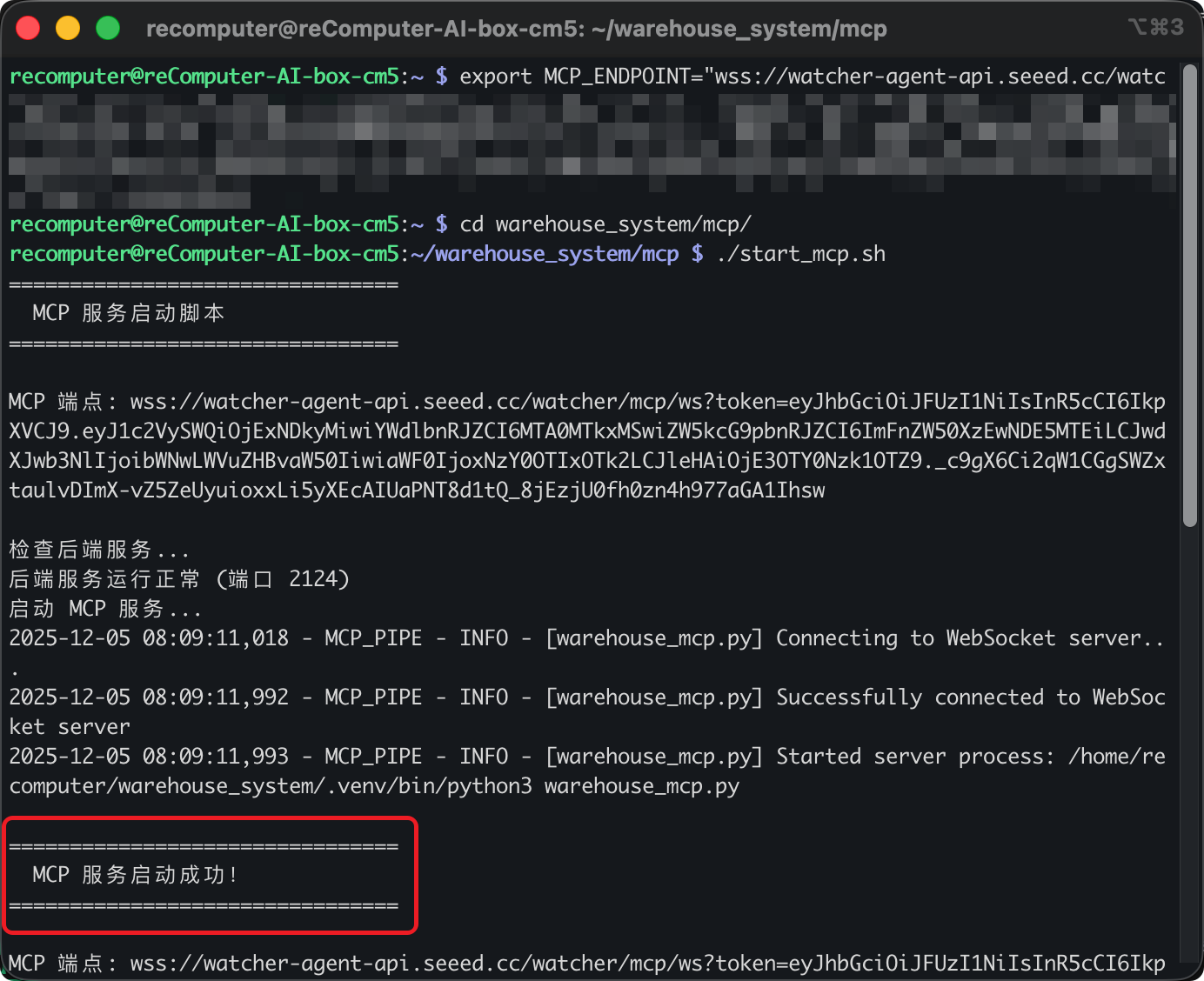 mcp-bridge-start-successfully
