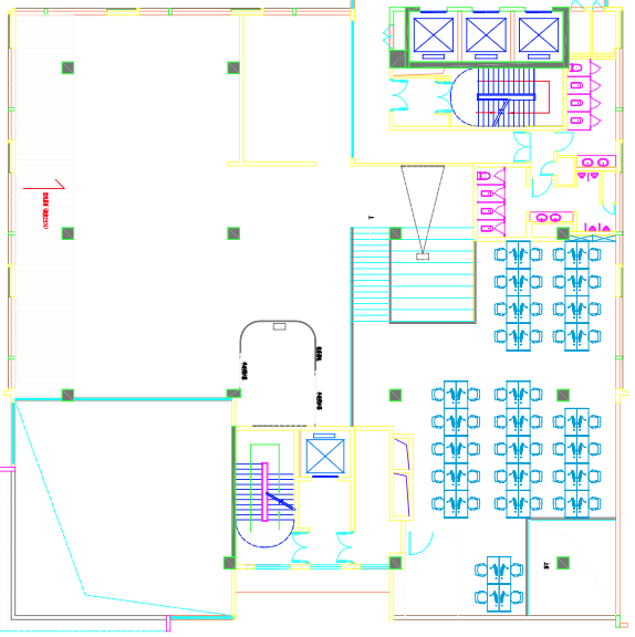Indoor positioning 2d map